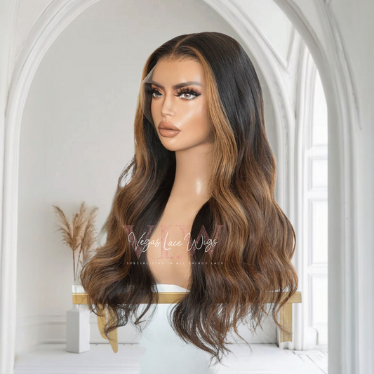 ADRIAN HD FULL LACE GLUELESS WIG STRETCH CAP